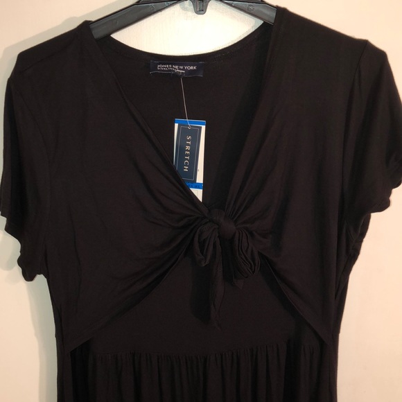 Classy NWT Jones NY black dress, size XL. - Picture 5 of 8